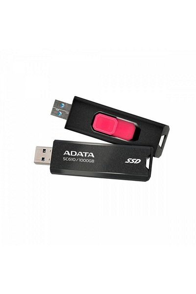 Adata SSD Extern 1000GB USB 3.1 BLACK