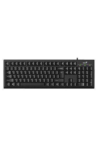 GENIUS Keyboards Genius KB-100 wired keyboard, black