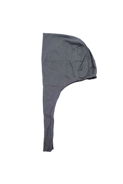 PAKER GİYİM Women's Smoked Color Seamless Lace-Up Combed Cotton Hijab Bonnet