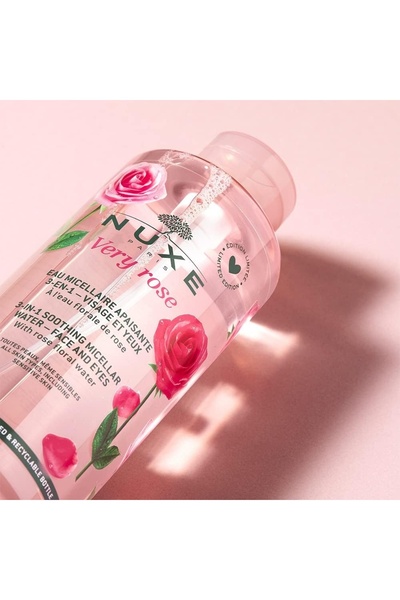 Nuxe Micellar water for the skin with a calming and moisturizing effect, Nuxe Very Rose 3 in 1, 750 ml