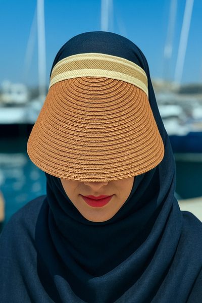 LAGRANZE Visor Hijab Hat