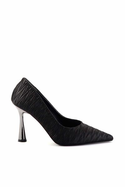 Bambi Pantofi cu toc clasici de damă negri K01596189238