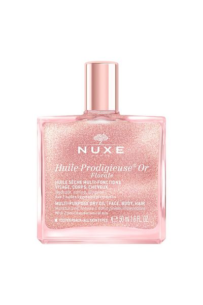 Nuxe Ulei multifuncțional cu particule strălucitoare Sau Florale Huile Prodigieuse Nuxe, 50 ml