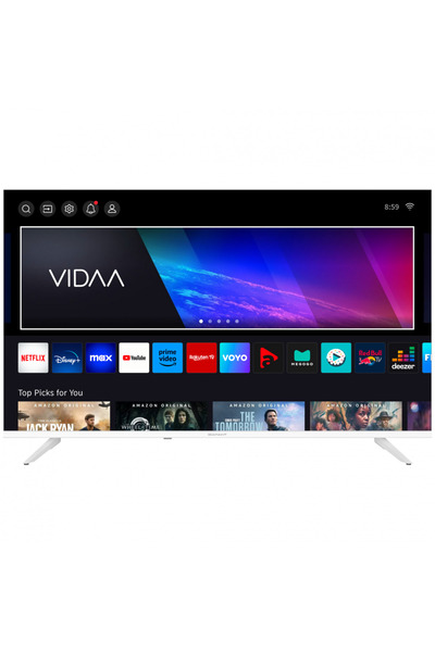 Horizon Diamant Televizor Smart LED de 32 de inci HD 720p VIDAA, Alb