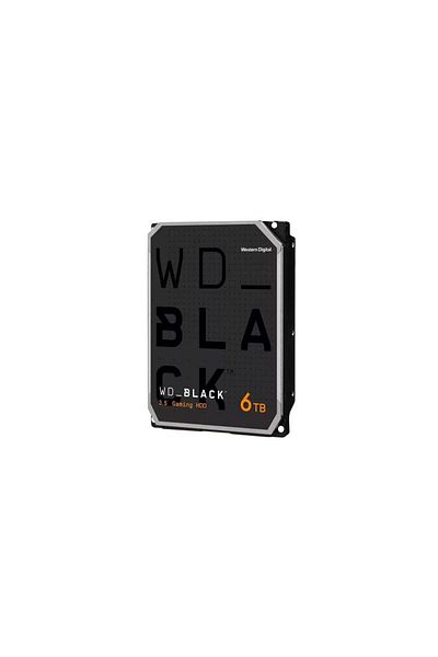 WD HDD Black 6TB SATA-III 7200rpm 128mb