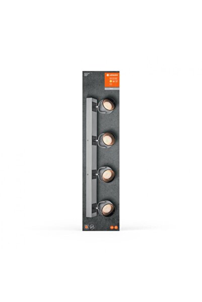 Ledvance Spot LED reglabil Decor Jupiter cu 4 lumini 22W 2000lm 3000K Argintiu