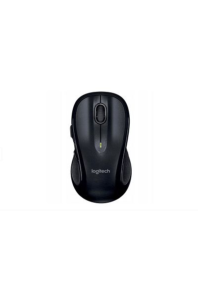 logitech M510 wireless mouse, maximum resolution 1000 DPI, laser technology, dimensions 120 x 65