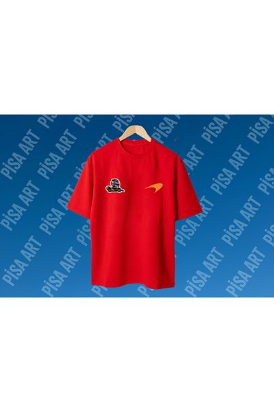 Pisa Art Oscar Piastri Cartoon X Mclaren Special Design Unisex T-Shirt