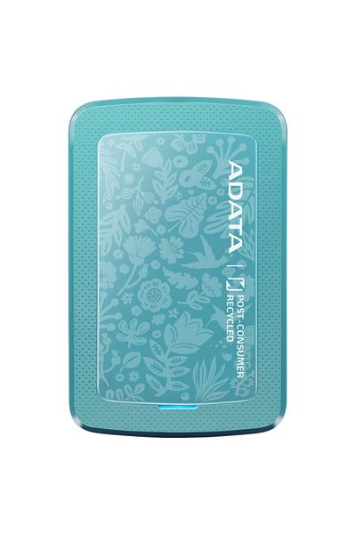 Adata External HDD Adata, 1TB, HC300, 2.5, USB 3.2, plastic and silicone, shockproof, blue