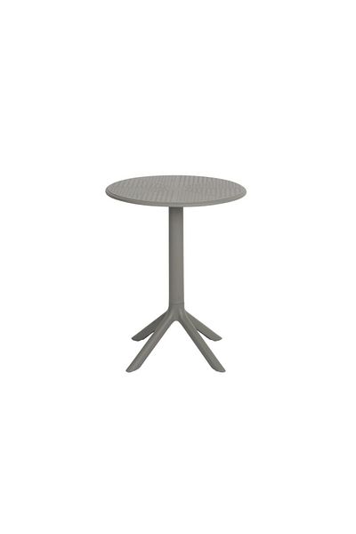 mr-everything Black circular cutout side table