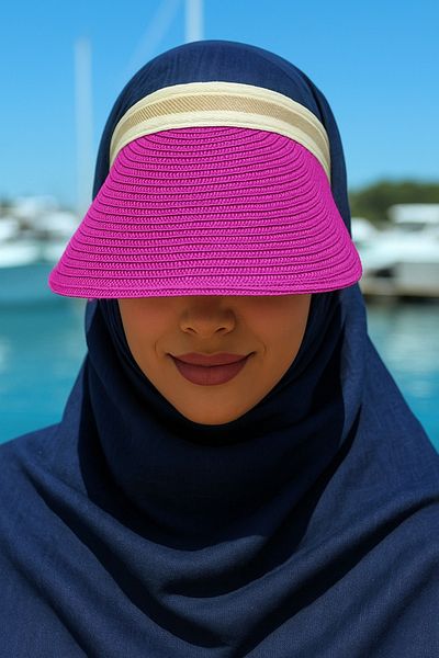 LAGRANZE Visor Hijab Hat