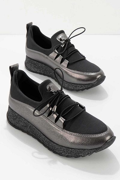 Bambi Black Platinum Women's Casual Shoes K01839001817