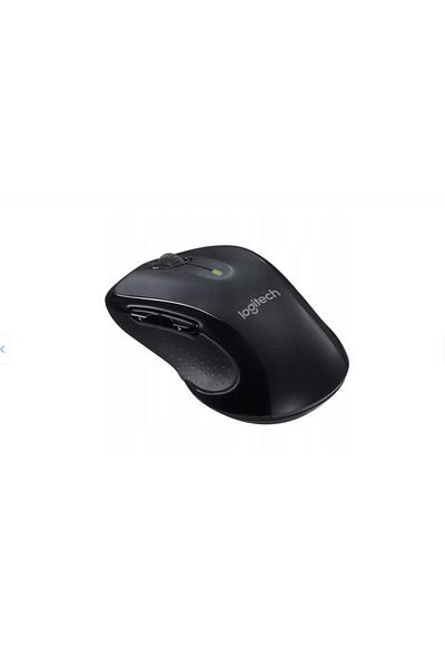 logitech M510 wireless mouse, maximum resolution 1000 DPI, laser technology, dimensions 120 x 65