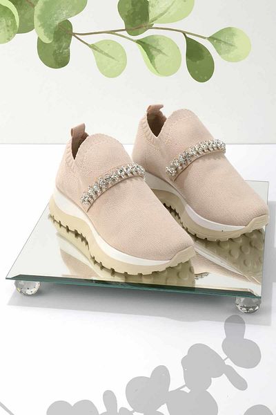 Bambi Beige Women's Sneaker K01673050882