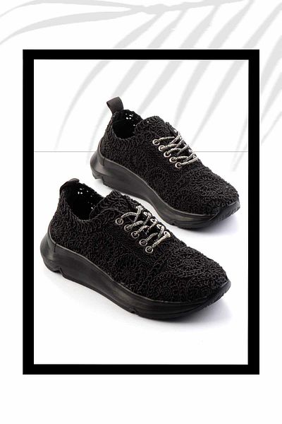 Bambi Black Women's Sneaker K01792015316