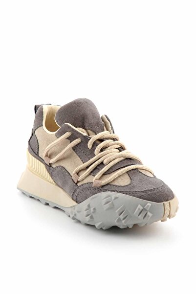 Bambi Šedé semišové dámské tenisky K01942030102