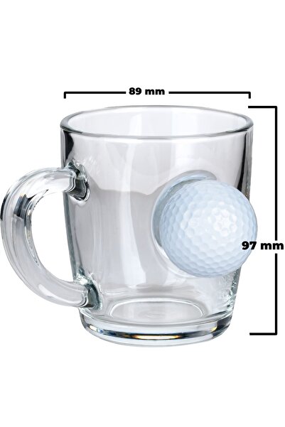 Bellore Real Golf Ball Custom Design Tea Coffee Mug 340Cc Trophy