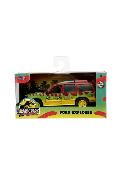 Simba JADA JURASSIC WORLD METAL CAR FORD EXPLORE 1993 SCALE 1:32