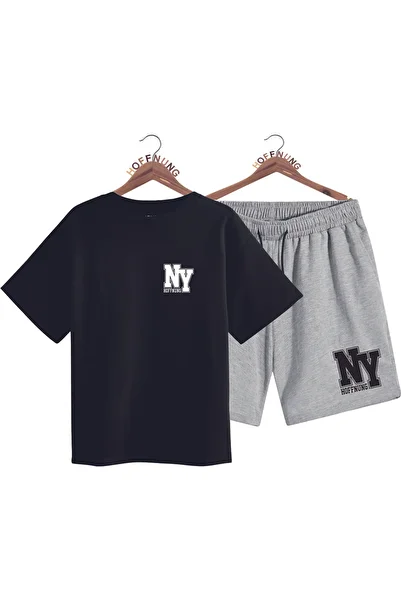 HOFFNUNG Full Shorts Ny New York Hoffnung Original Brand Oversize