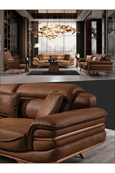 İnegöl Dizayn Boss Koltuk Takımı (3+3+1)