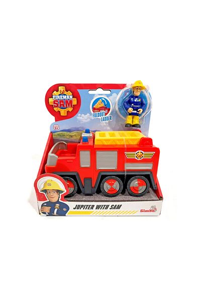 Simba FIREMAN SAM JUPITER CAR AND SAM FIGURE