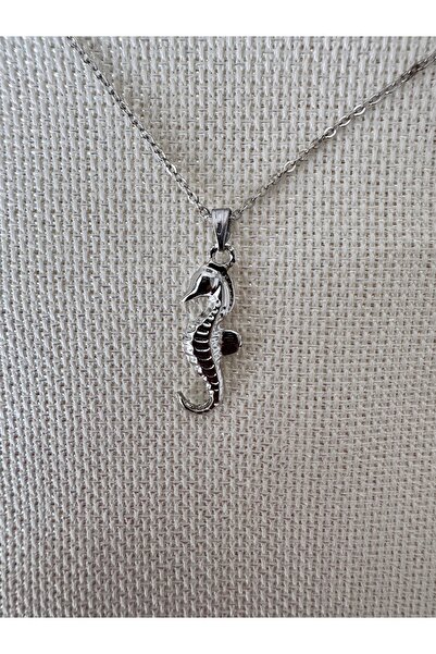 Judas Takı Sea Horse Figured Necklace