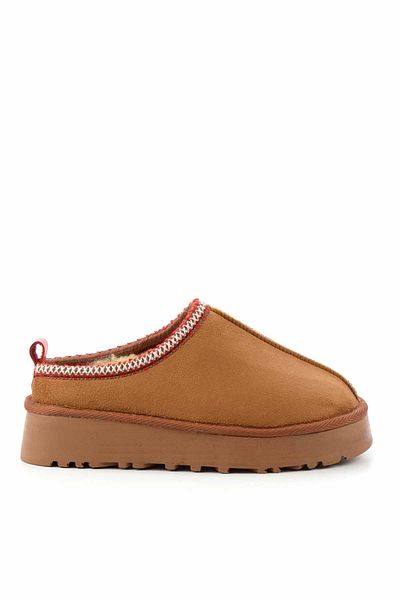 Bambi Tan Suede Γυναικείο Panduf K04855060002