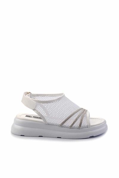 Bambi White Women's Sandals K05140078022
