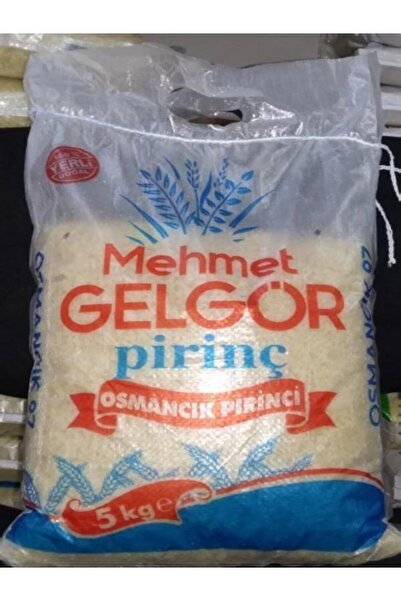 Pirinç Mehmet Gelgör Osmancık Pirinci 5 KG