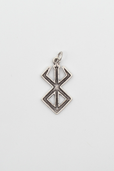 ıdr Anime Berserk Kolye Ucu - Antik Gümüş Kaplama