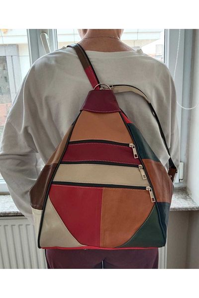 atter Genuine Leather Backpack (40cm X 26cm X 17cm)