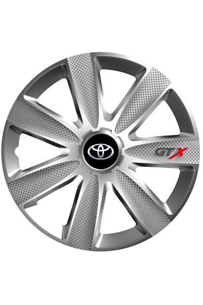 OEM Set de 4 capace de jantă GTX gri R15, pentru Toyota