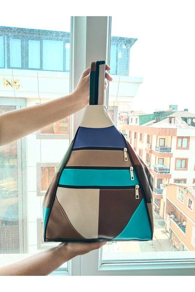 atter Genuine Leather Backpack (40cm X 26cm X 17cm)