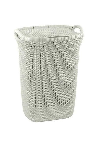 CURVER Cos Rufe, 2 Manere, Capac, Crem, 57 L, 45x61x34 Cm,