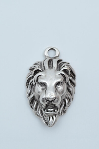 ıdr Aslan Gümüş Kaplama Kolye Ucu