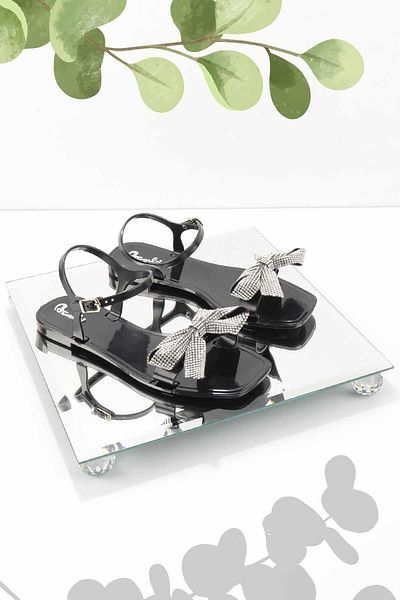 Bambi Black Women's Sandals K05748550359