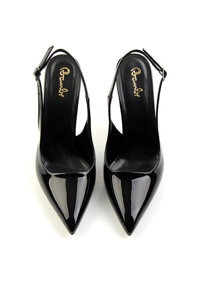 Bambi Pantofi cu toc clasici de damă negri K01231437808