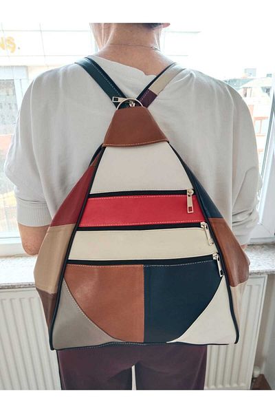 atter Genuine Leather Backpack (40cm X 26cm X 17cm)