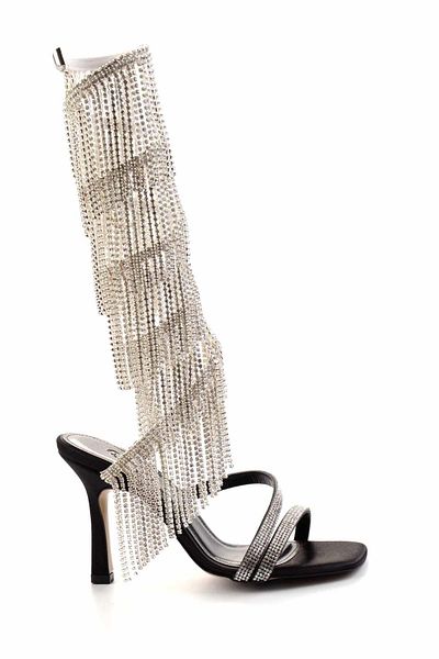Bambi Pantofi de seara de dama din piele neagra K05480055438