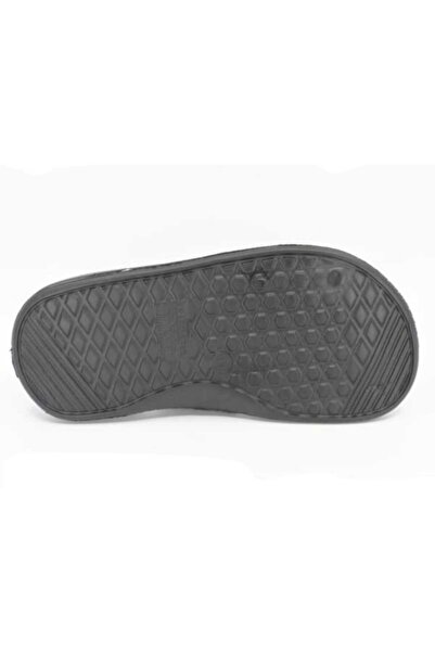 özgün adım Gezer Roller Open Striped Eva Slippers Black - White
