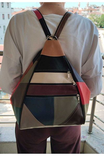 atter Genuine Leather Backpack (40cm X 26cm X 17cm)