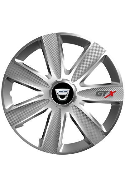 Autohelix MSA Set de 4 capace de jantă GTX gri R17, pentru Dacia