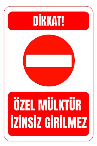 Girl Power 35 X 50 Attention Private Property No Trespassing Foil Printing Sticker Warning Sign