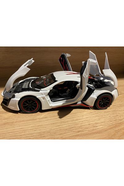 liss çarşı Lykan Hypersport 1.24 Metal Collection Car from Doom Fast and Furious Fast Furious Movie