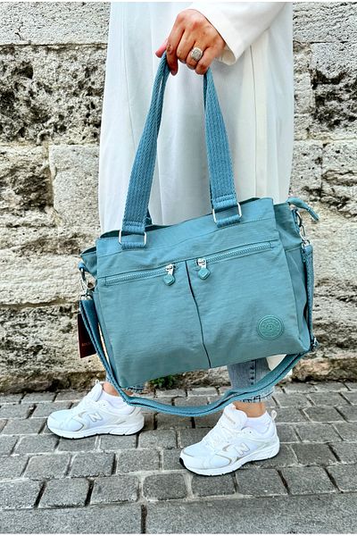 BOLSAS Geantă de umăr și crossbody cu mai multe compartimente pentru femei A calitate (MĂRIMEA 4A POTRIVITĂ PENTRU BOOK SCHOOL)