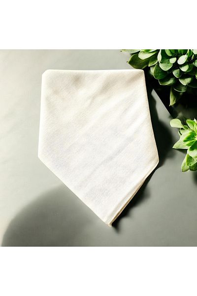 ALS Tasarım Dünyası Red Color Plain Multi-Purpose Bandana 100% Cotton