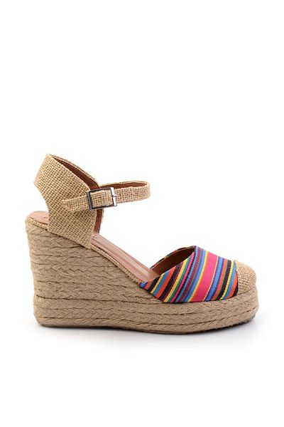 Bambi Pinstripe Women's Espadrille K 01874414604