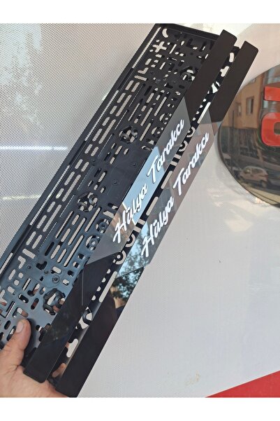 atom tasarım & reklam Kişiye Özel Gri Zemin El Yazısı 3D pleksi 2 Adet