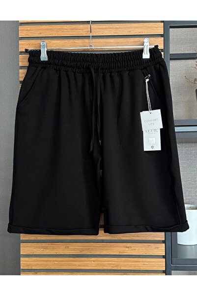 Butik Trendy Pike Fabric Shorts