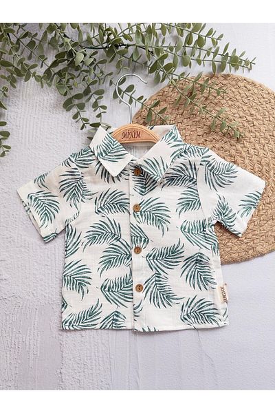 Minim Hat Leaf Patterned Suit